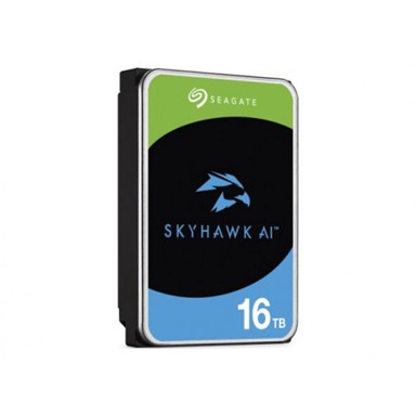 SEAGATE Tvrdi disk SkyHawk AI, 16 TB, 7200 okr./min, SATA 512 MB, 3.5"